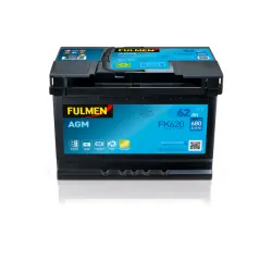 Fulmen FK620. Batterie Fulmen 62Ah 12V