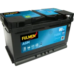 Fulmen FK800. Bateria Fulmen 80Ah 12V