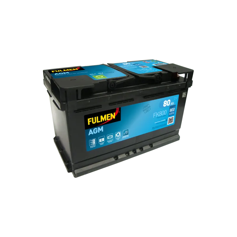 Fulmen FK800. Batterie Fulmen 80Ah 12V