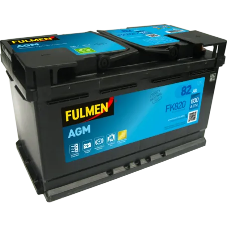 Fulmen FK820. Batterie Fulmen 82Ah 12V