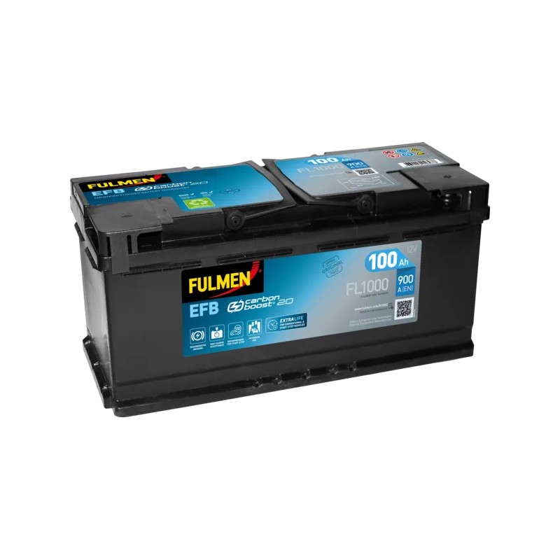 Fulmen FL1000. Batteria Fulmen 100Ah 12V