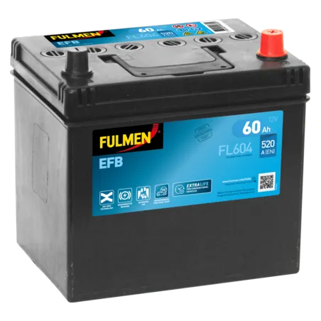 Fulmen FL604. Batterie Fulmen 60Ah 12V