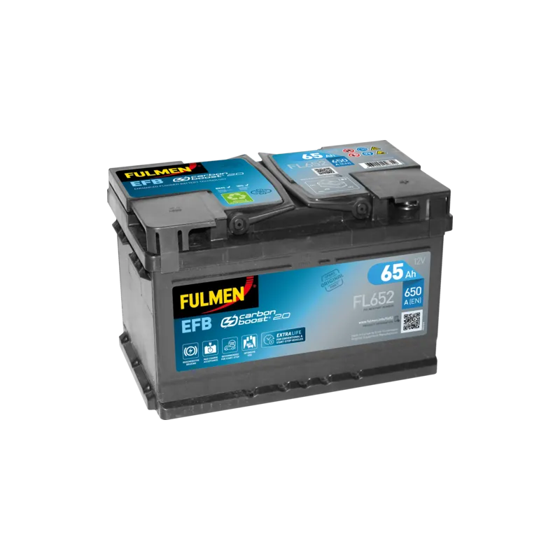 Fulmen FL652. Batterie Fulmen 65Ah 12V