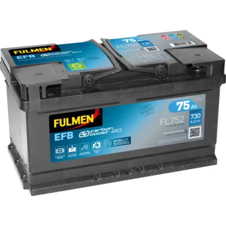 Fulmen FL752. Bateria Fulmen 75Ah 12V