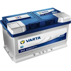 Varta F17. Batterie de voiture Varta 80Ah 12V