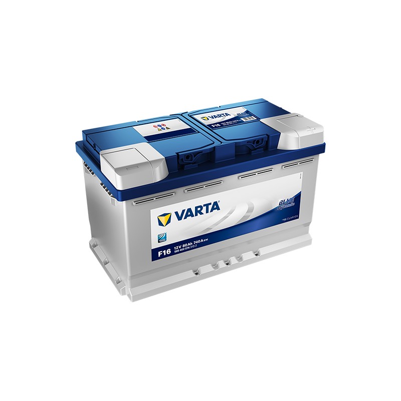 Car battery Varta F16 12V 80Ah 740A | baterias.com