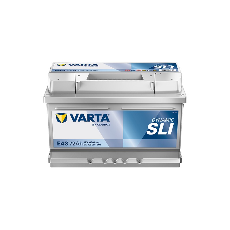 Bateria VARTA E43 12V 72Ah 680A
