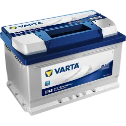 Varta E43. Batterie de voiture Varta 72Ah 12V