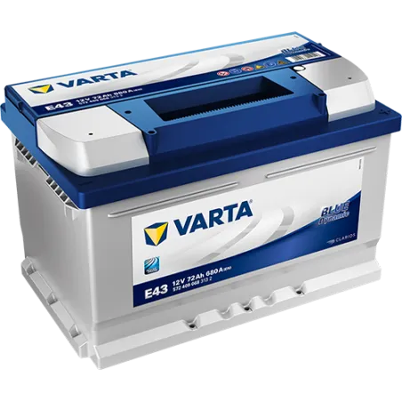 Batería Varta E43 72Ah 680A 12V Blue Dynamic VARTA - 1