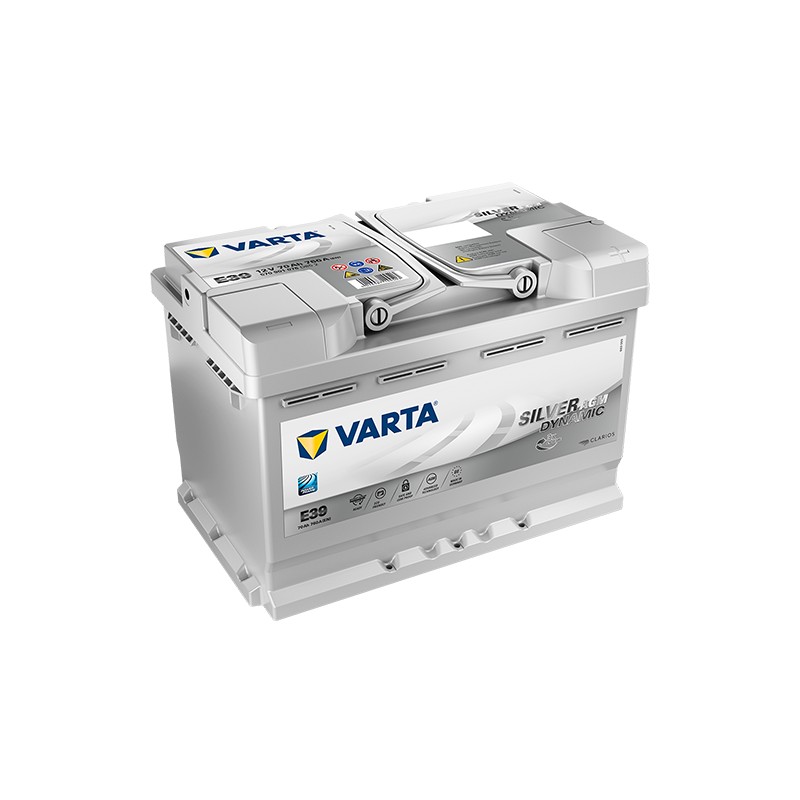 Varta E39. Start-stop car battery Varta 70Ah 12V