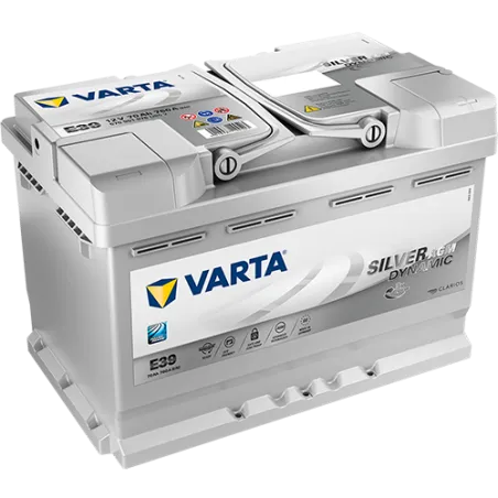 Batería Varta E39 70Ah 760A 12V Silver Dynamic Agm VARTA - 1