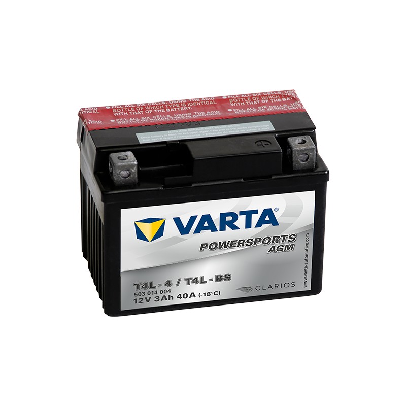 VARTA 503014003 YT4L-4 YT4L-BS - 1