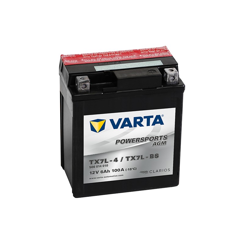 VARTA 506014005 YTX7L-4 YTX7L-BS - 1