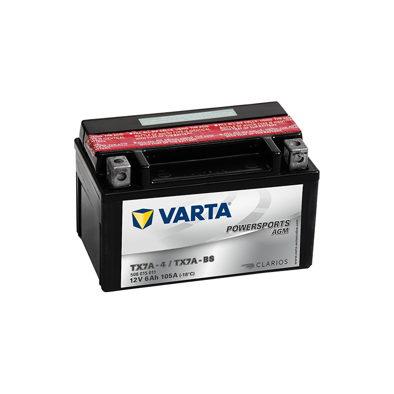 VARTA 506015005 YTX7A-4 YTX7A-BS - 1