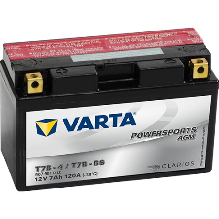 VARTA 507901012 YT7B-4 YT7B-BS - 1
