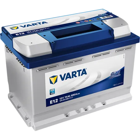 Batería Varta E12 74Ah 680A 12V Blue Dynamic VARTA - 1
