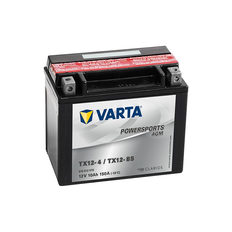 VARTA 510012009 YTX12-4 YTX12-BS - 1