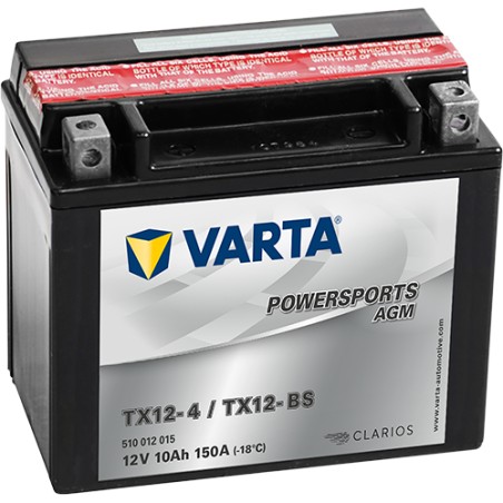 VARTA 510012009 YTX12-4 YTX12-BS - 1