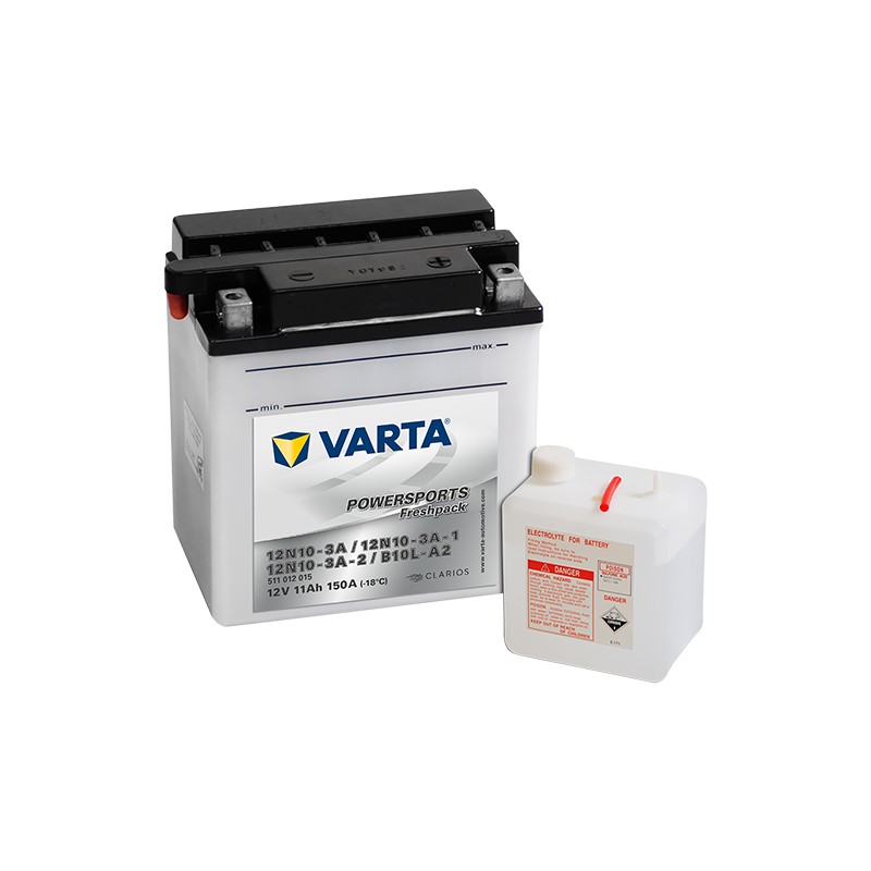 VARTA 511012009 12N10-3A 12N10-3A-1 12N10-3A-2 YB10L-A2 - 1