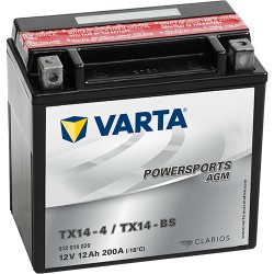 VARTA 512014010 YTX14-4 YTX14-BS - 1