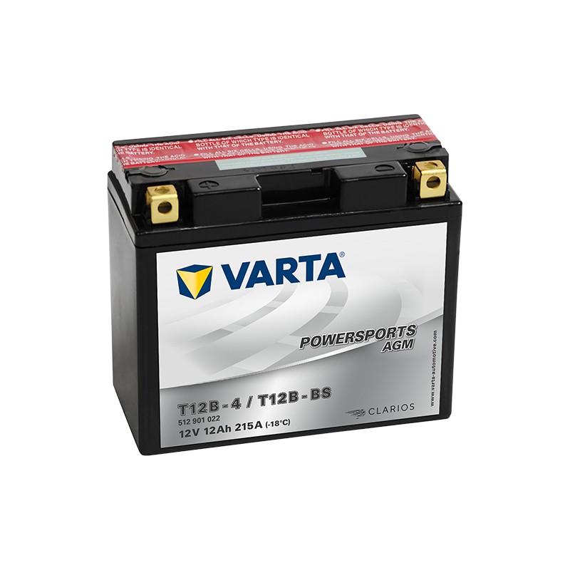 VARTA 512901019 YT12B-4 YT12B-BS - 1