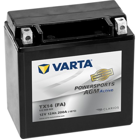 VARTA 512909020 YTX14-4 - 1