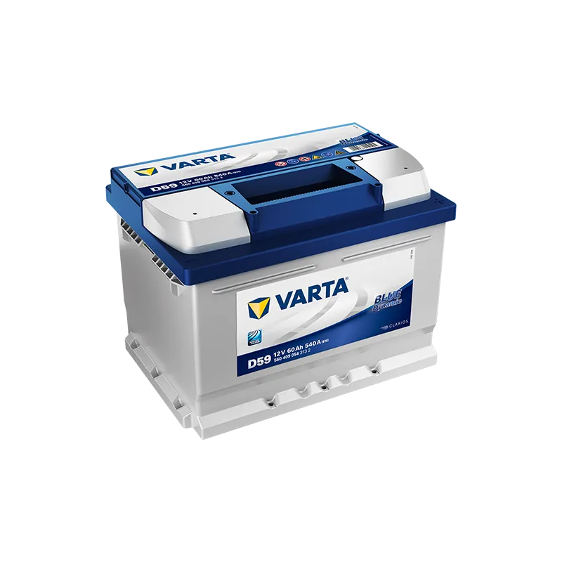 Batteria Auto Varta Blue Dynamic D59 60Ah 540A 12V - Positivo a Destra