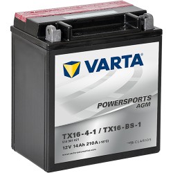 VARTA 514901022 YTX16-4-1 YTX16-BS-1 - 1