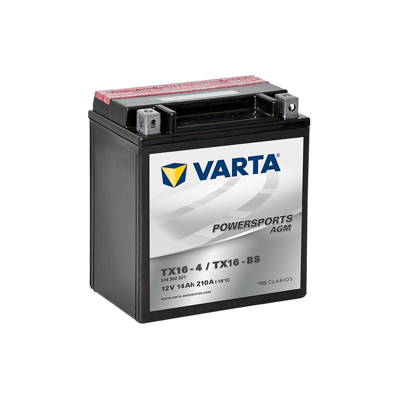 VARTA 514902022 YTX16-4 YTX16-BS - 1