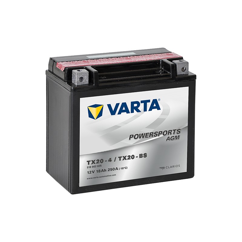 VARTA 518902026 YTX20-4 YTX20-BS - 1