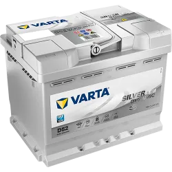 Varta D52. Start-Stopp-Autobatterie Varta 60Ah 12V