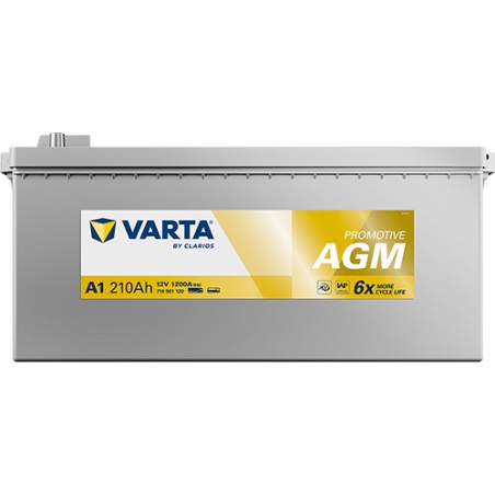 Batterie VARTA A1 12V 210Ah 1200A AGM