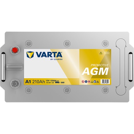 Batterie VARTA A1 12V 210Ah 1200A AGM