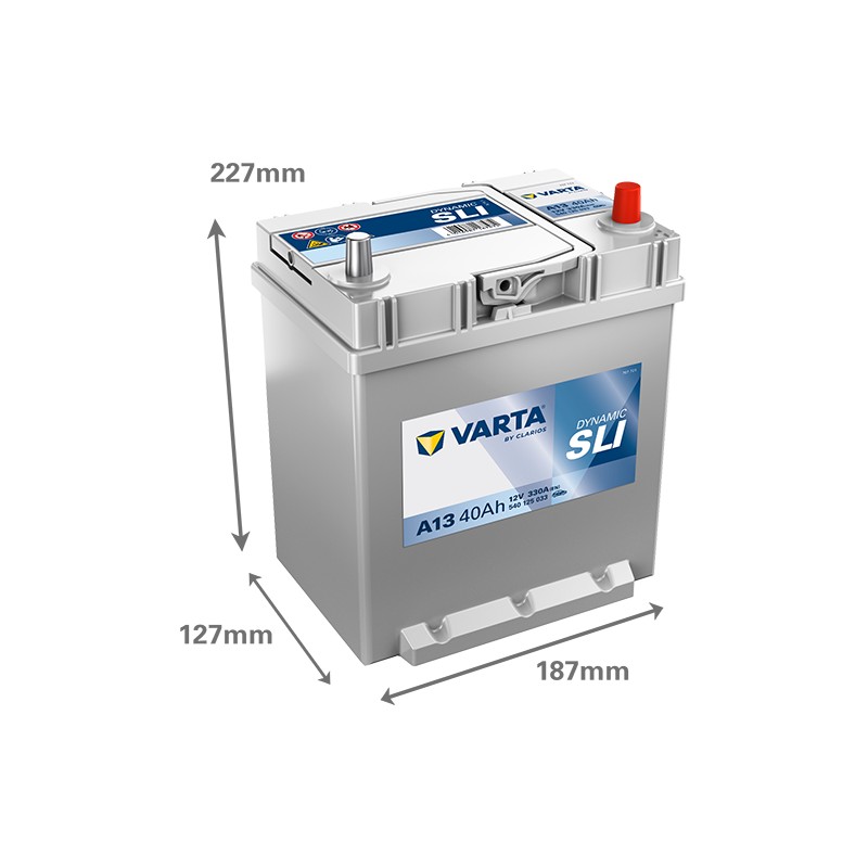 Batteria auto Varta A13 12V 40Ah 330A – immagine 2