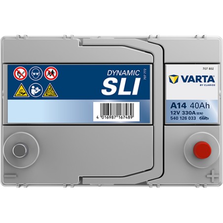 Batteria VARTA A14 12V 40Ah 330A