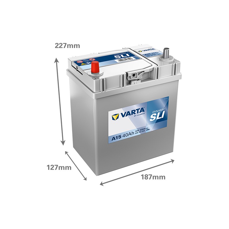 Battery VARTA A15 12V 40Ah 330A
