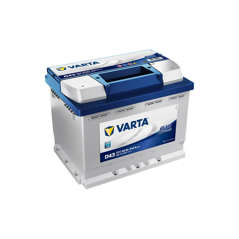 Batería Varta D43 60Ah 540A 12V Blue Dynamic VARTA - 1