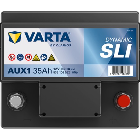 Batteria auto Varta AUX1 12V 35Ah 520A – immagine 4