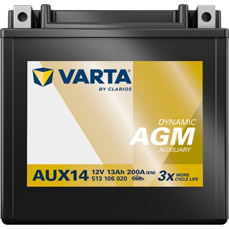 Batteria VARTA AUX14 12V 13Ah 200A AGM