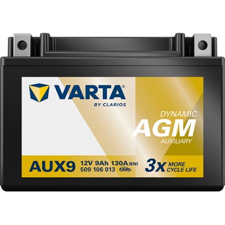 Batería VARTA AUX9 12V 9Ah 130A