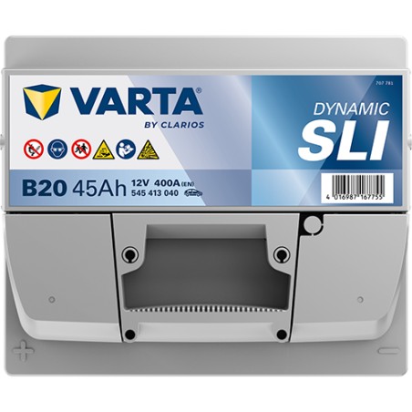 Batteria VARTA B20 12V 45Ah 400A