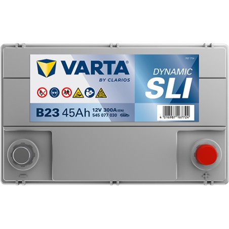Batteria VARTA B23 12V 45Ah 300A