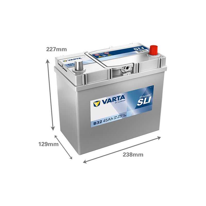 Battery VARTA B32 12V 45Ah 330A