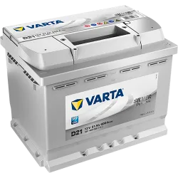 Batería Varta D21 61Ah 600A 12V Silver Dynamic VARTA - 1