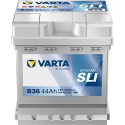 Batería Autobatterie Varta B36 12V 44Ah 420A para Piaggio Porter Van Electro 1998