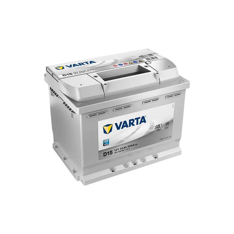 Batería Varta D15 63Ah 610A 12V Silver Dynamic VARTA - 1