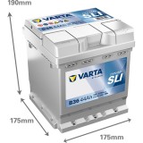 Battery VARTA B36 12V 44Ah 420A