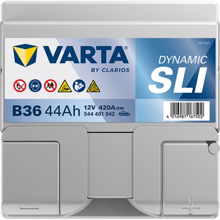 Batterie VARTA B36 12V 44Ah 420A