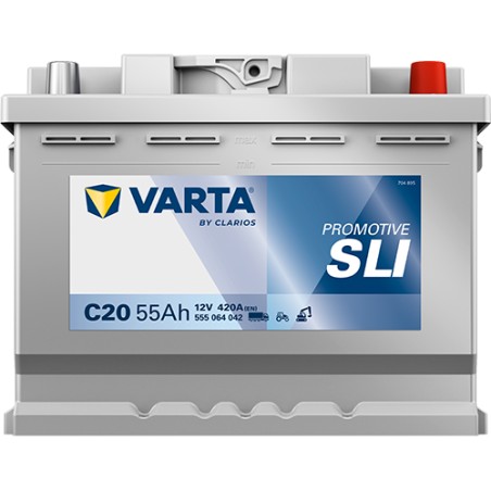 Batterie VARTA C20 12V 55Ah 420A