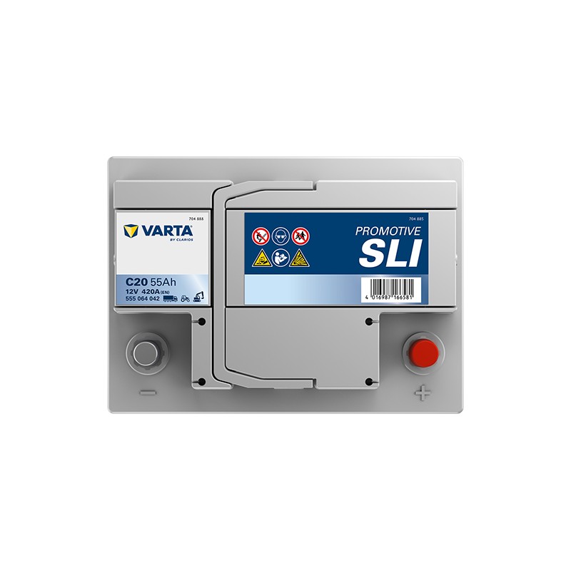Batería VARTA C20 12V 55Ah 420A